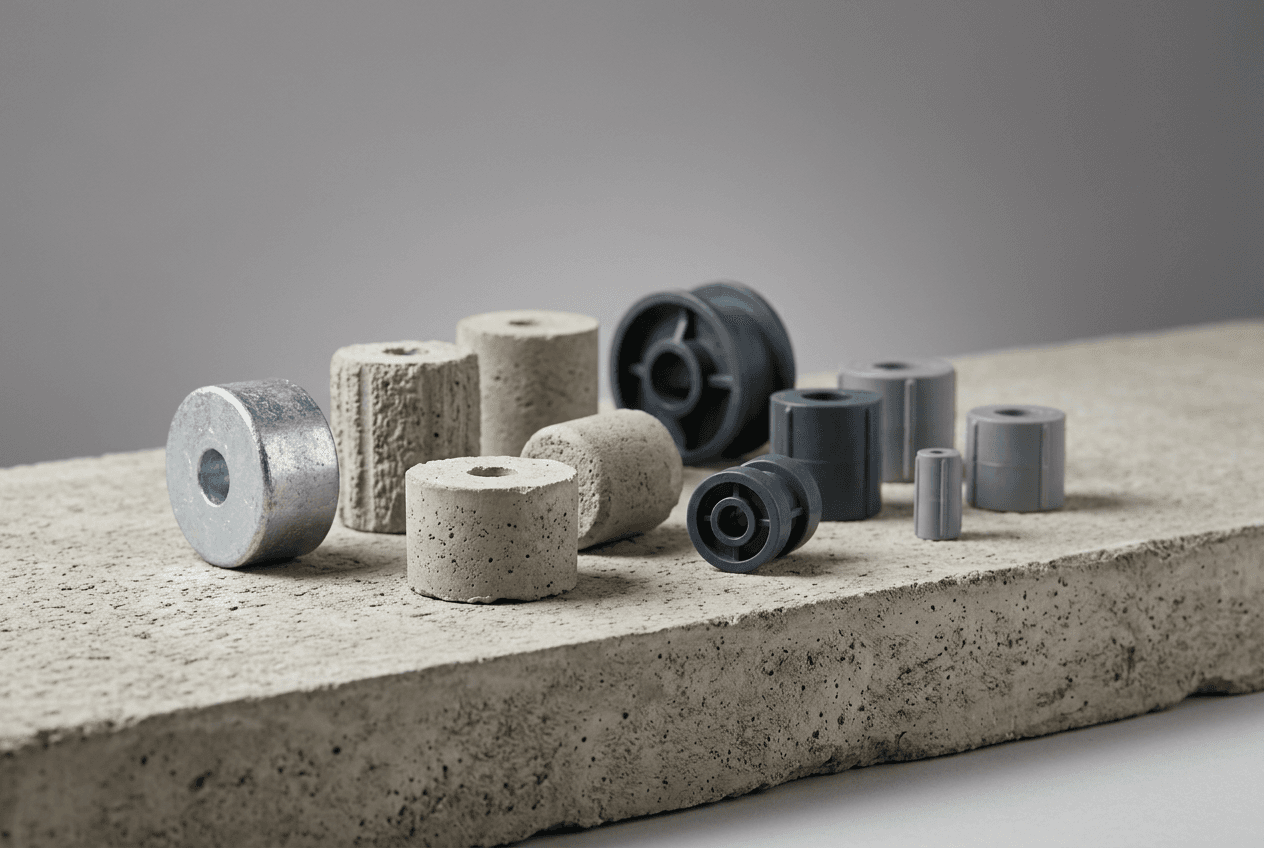 Concrete spacers from Riyadh Timber